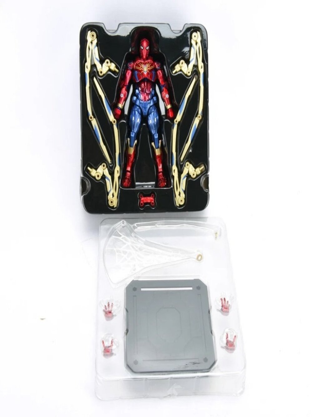 Marvel Fighting Armor Iron Spider-Man 6" Action Figure Toys w/Accessories - Picture 2 of 7